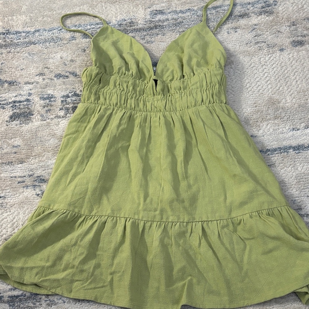 Green princess Polly dress